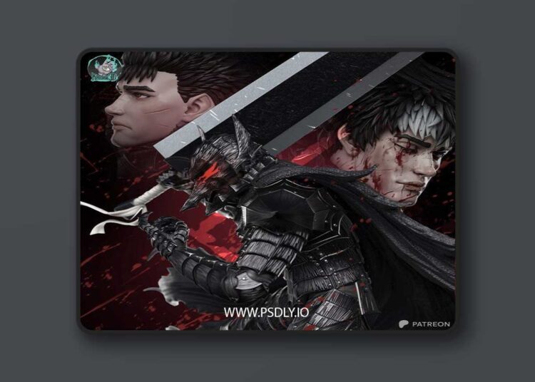 Kaidan – Guts (Berseker Armor) – 3D Print Model STL 1 Kaidan – Guts Berseker Armor – 3D Print Model STL