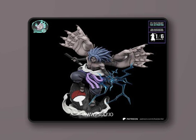 Kaidan – Sasuke Uchiha Evil – 3D Print Model STL 1 Kaidan – Sasuke Uchiha Evil – 3D Print Model STL
