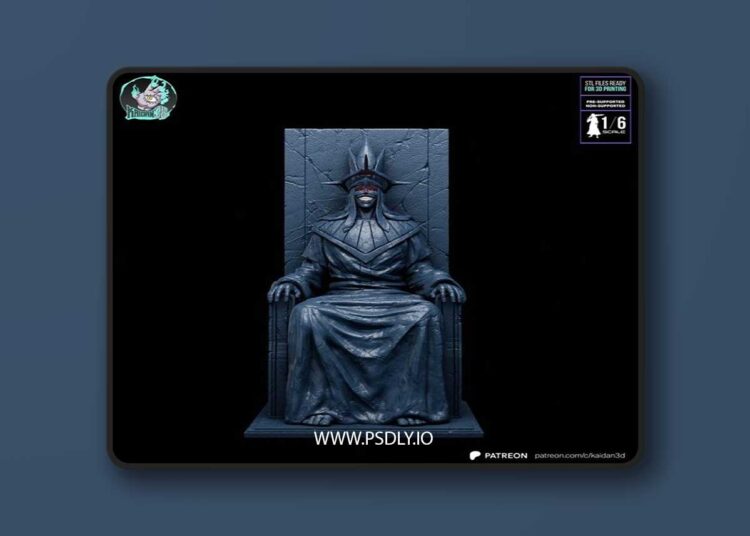 Kaidan – Statue of God – 3D Print Model STL 1 Kaidan – Statue of God – 3D Print Model STL