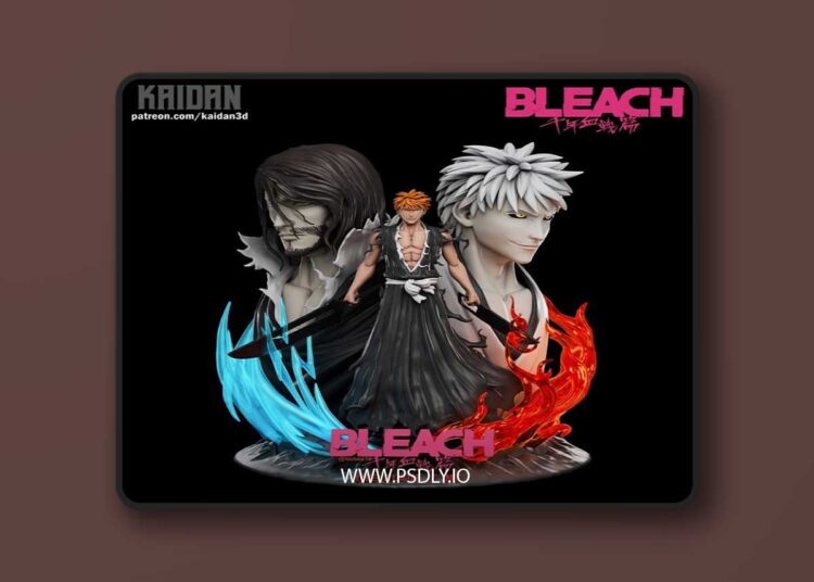 Kaidan – The Blade Is Me – Bleach – 3D Print Model 1 Kaidan – The Blade Is Me – Bleach – 3D Print Model