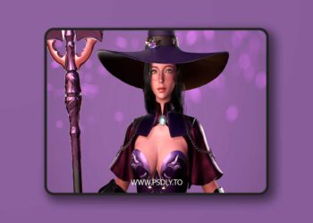 Kind Witch - Game Ready Stylized MMORPG FPS Realistic Modular Character (4.20 – 4.27 and 5.0 – 5.7) 7 Kind Witch - Game Ready Stylized MMORPG FPS Realistic Modular Character (4.20 – 4.27 and 5.0 – 5.7)
