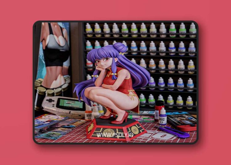 KuGo Figures – Shampoo – 3D Print Model STL 1 KuGo Figures – Shampoo – 3D Print Model STL