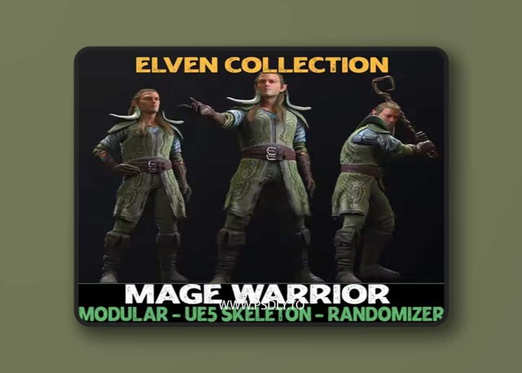 Mage - Male Elf - Fantasy Elves Collection (5.0+) 1 Mage - Male Elf - Fantasy Elves Collection (5.0+)