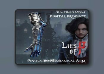 Mechanical Arm Lies of P 3D print Model 6 Mechanical Arm Lies of P 3D print Model