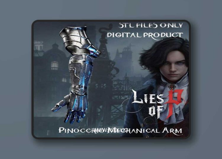 Mechanical Arm Lies of P 3D print Model 1 Mechanical Arm Lies of P 3D print Model