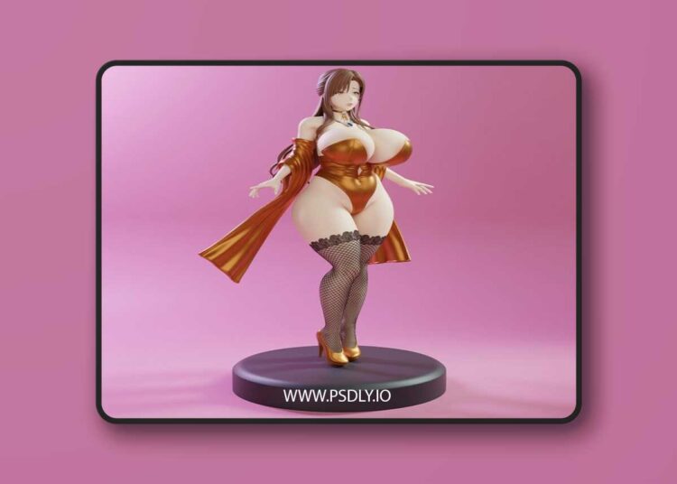 Milf 02 (KiTNo Serie) – 3D Print Model 1 Milf 02 (KiTNo Serie) – 3D Print Model