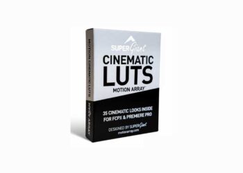 Motion Array Cinematic LUTs by Supergiant