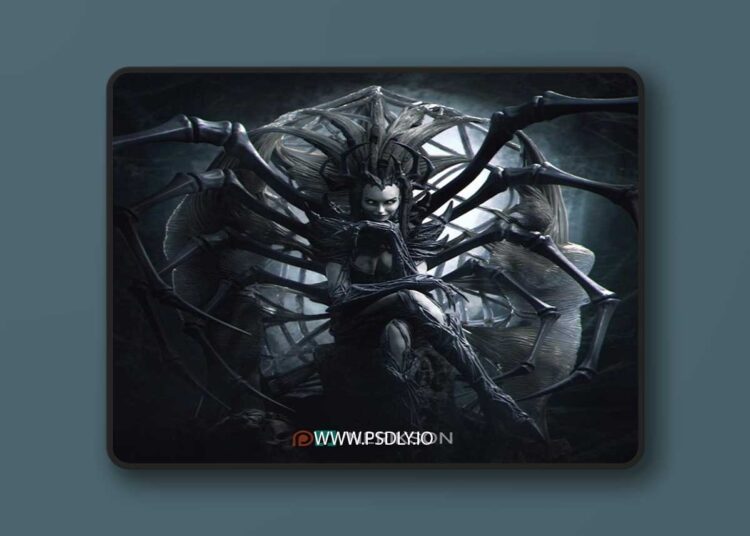 Nerikson – Spider Queen – 3D Print Model STL