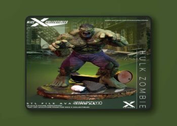 Nice X Collectibles – Zombie Hulk – 3D Print Model STL 3 Nice X Collectibles – Zombie Hulk – 3D Print Model STL