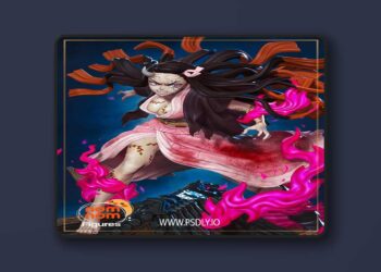 Nomnom Figures – Nezuko Kamado – Demon Slayer – 3D Print Model STL