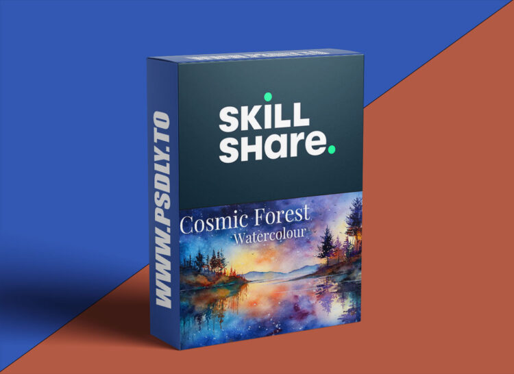 Paint a Cosmic Forest in Watercolor: Night Light, Reflections and Atmosphere 1 Paint a Cosmic Forest in Watercolor: Night Light, Reflections and Atmosphere