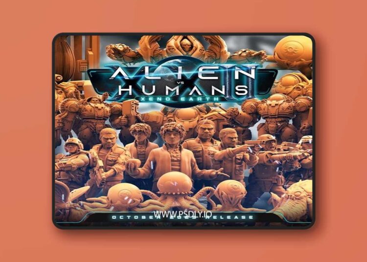 Papsikels Miniatures – Aliens vs Humans – Xeno Earth October 2025 – 3D Print Model STL 1 Papsikels Miniatures – Aliens vs Humans – Xeno Earth October 2025 – 3D Print Model STL