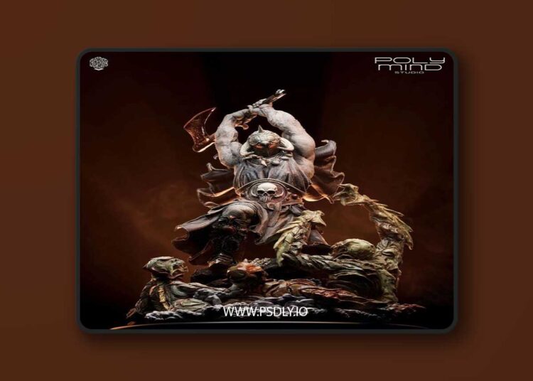 PolyMind Studio – Death Dealer – 3D Print Model STL