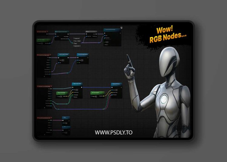 RGB Nodes – Animated Blueprint Wires v1.0 (5.6) 1 RGB Nodes – Animated Blueprint Wires v1.0 (5.6)