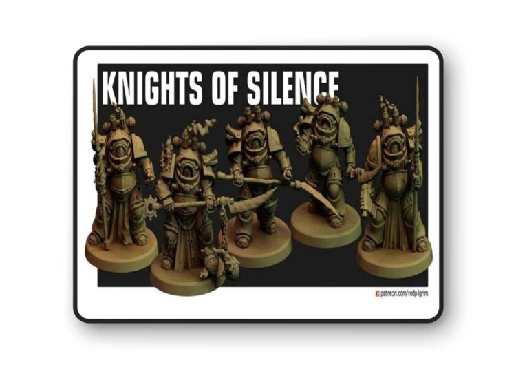 Red Pilgrim – Plague Knights of Silence – 3D Print Model