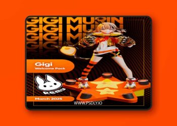 Remy Sculpts – Gigi Murrin – Hololive Vtuber – 3D Print Model 7 Remy Sculpts – Gigi Murrin – Hololive Vtuber – 3D Print Model