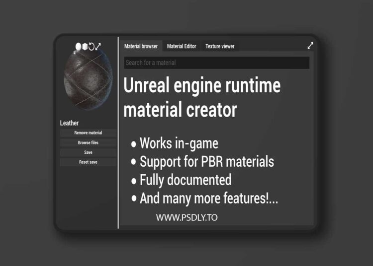 Runtime Material Creator (5.1 – 5.2)