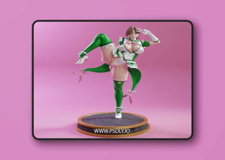 Sailor Jupiter Fanart – 3D Print Model STL