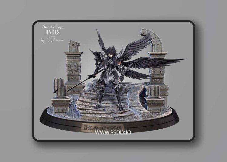 Saint Seiya – Hades – 3D Print Model STL 1 Saint Seiya – Hades – 3D Print Model STL