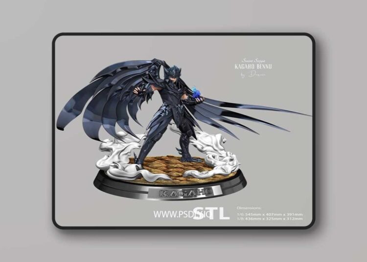 Saint Seiya – Kagaho Bennu – 3D Print Model STL 1 Saint Seiya – Kagaho Bennu – 3D Print Model STL