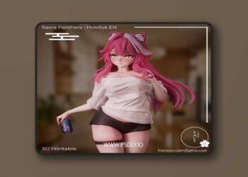 Saltsculpt – Raora Panthera – Hololive EN – 3D Print Model STL