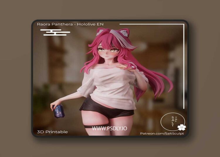 Saltsculpt – Raora Panthera – Hololive EN – 3D Print Model STL 1 Saltsculpt – Raora Panthera – Hololive EN – 3D Print Model STL
