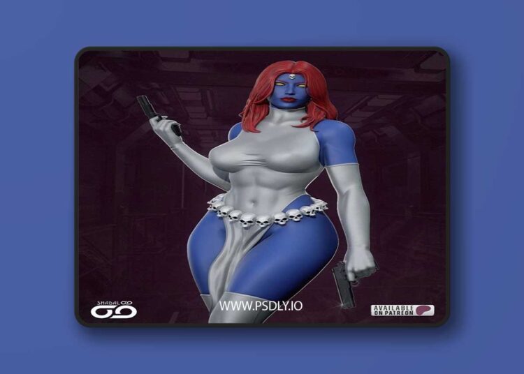 Shadaloo Studios – Mystique – 3D Print Model STL