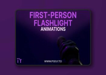 Simple First-Person Flashlight Animations V1 (5.6) 5 Simple First-Person Flashlight Animations V1 (5.6)