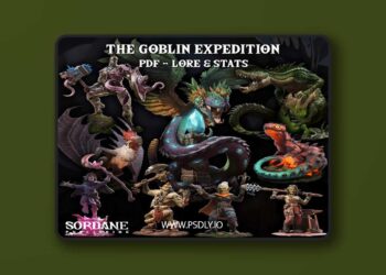 Sordane Publishing – The Goblin Expedition – 3D Print Model