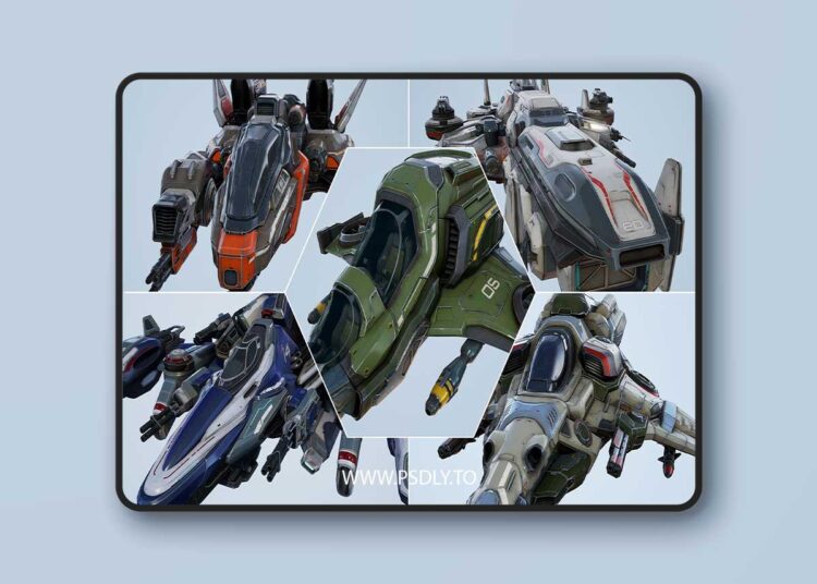 Spaceships Essential Pack (4.18 – 4.27 and 5.0 – 5.7) for Unreal Engine 1 Spaceships Essential Pack (4.18 – 4.27 and 5.0 – 5.7)