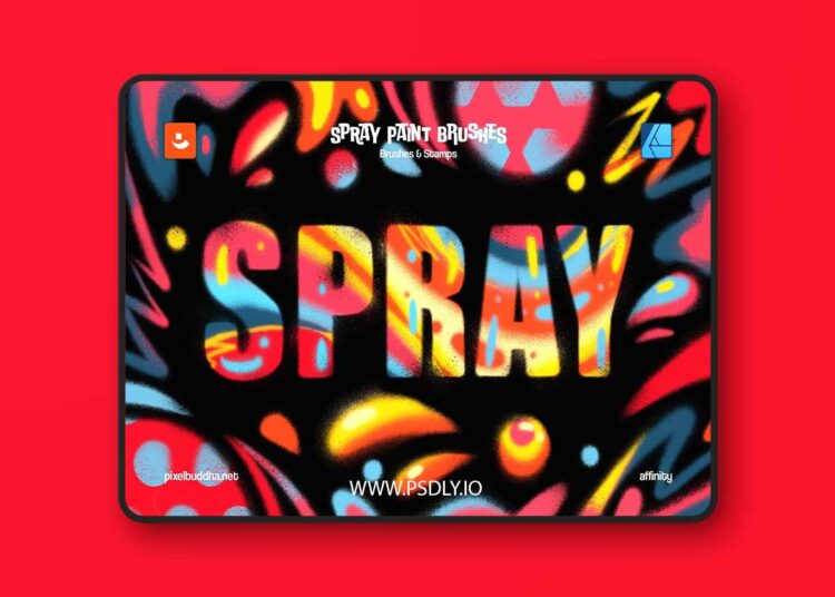 Spray Paint Affinity Brushes