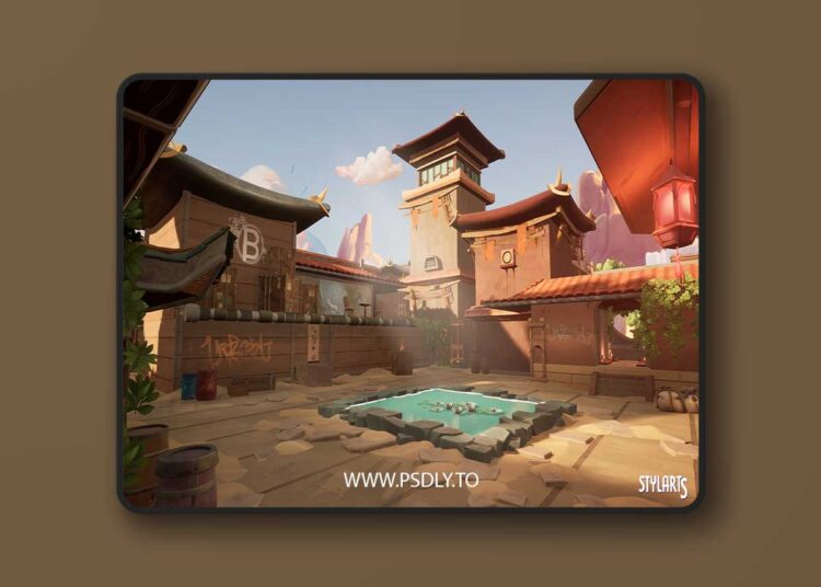 Stylized FPS Asian Temple (Stylized Fps Asian Temple Stylized Asian Temple 3D) [4.27 and 5.0 – 5.6]