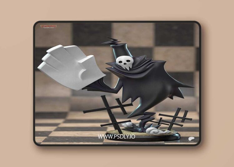 Tanuki Figures – Lord-Death – 3D Print Model STL 1 Tanuki Figures – Lord Death – 3D Print Model STL