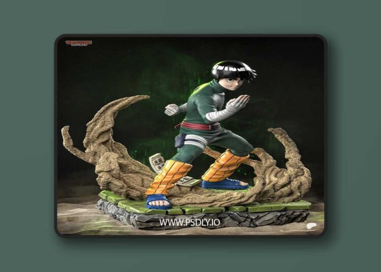 Tanuki Figures – Rock Lee – Naruto – 3D Print Model 1 Tanuki Figures – Rock Lee – Naruto – 3D Print Model