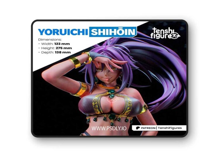 Tenshi Figures – Bleach – Yoruichi – 3D Print Model STL