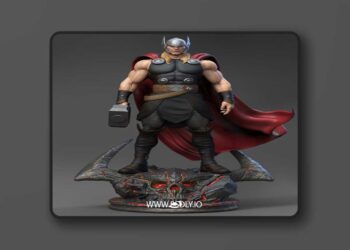 Thor – 3D Print Model 7 Thor – 3D Print Model
