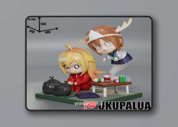 Ukupalua – Shikanoko – Ghost – 3D Print Model STL