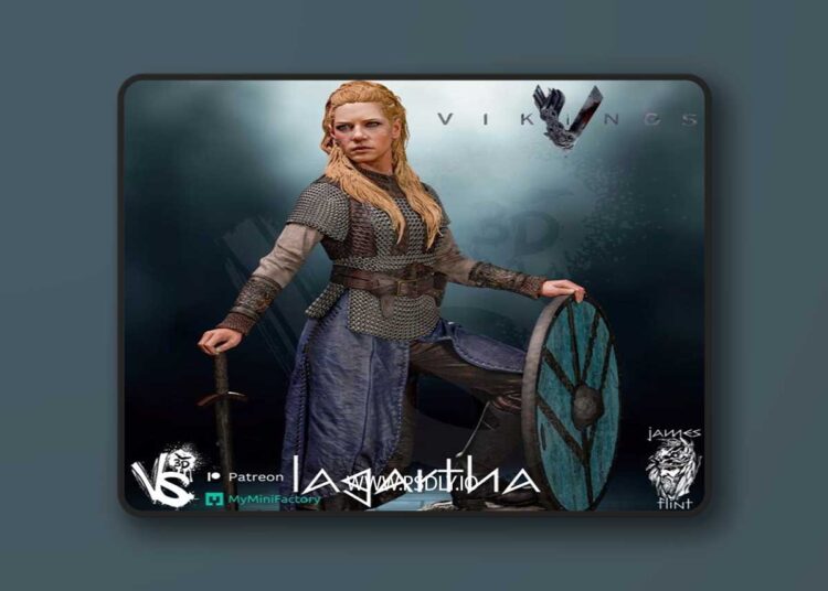 VS3D – Lagartha – 3D Print Model STL 1 VS3D – Lagartha – 3D Print Model STL