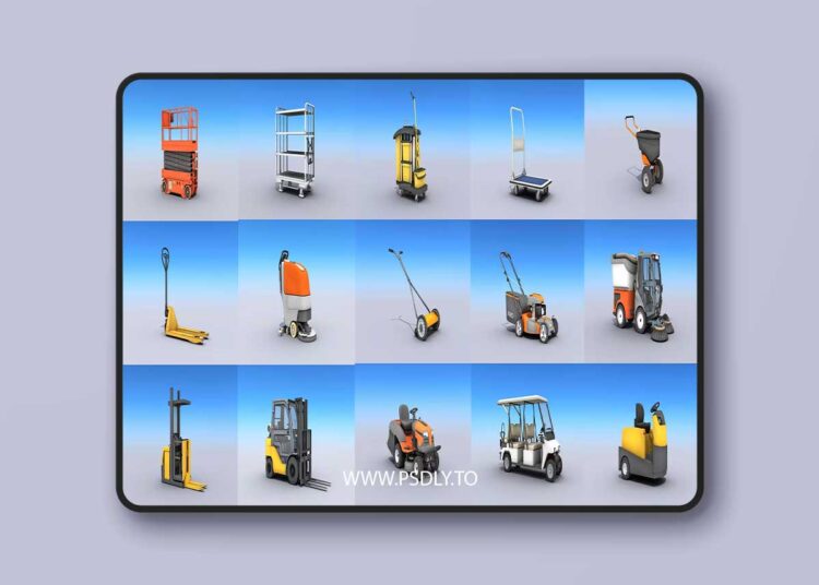 Vehicles Collection - 3D Model for Unreal Engine 1 Vehicles Collection - 3D Model