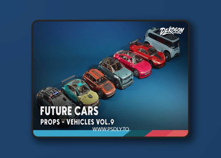 Vehicles VOL.9- Future Cars (Low Poly) [5.3 – 5.6]
