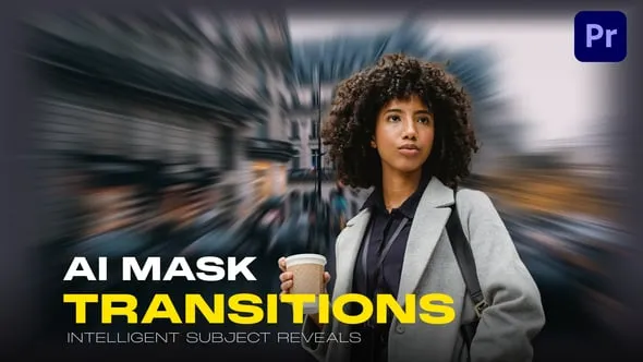 Videohive AI Mask Transitions – Cinematic Subject Reveal Pack for Premiere Pro 60654594