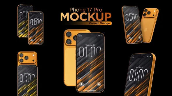 Videohive App Promo Phone 17 Pro Mockup 60624595