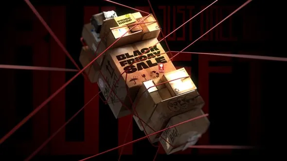 Videohive Cardboard Box Sale Promo 60637476