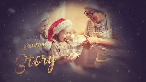 Videohive Christmas Slideshow 34851204