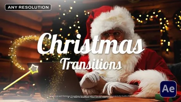Videohive Christmas Transitions 60769721
