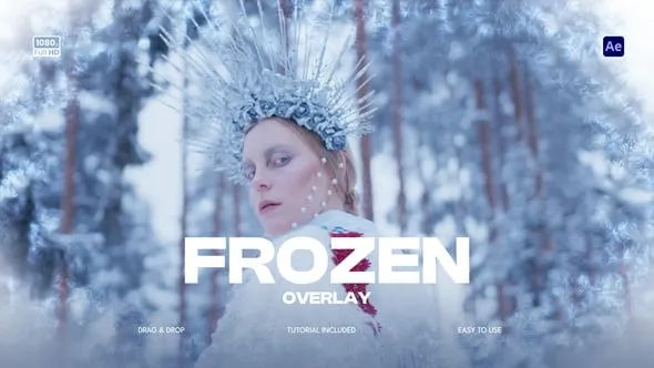 Videohive Frozen Overlays 60677411