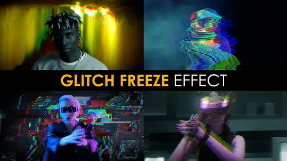 Videohive Glitch Freeze Effects Premiere Pro 60680974