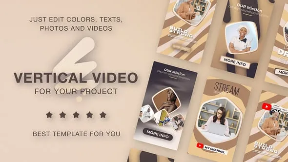 Videohive Golden Intagram Reel 60614748
