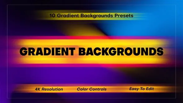 Videohive Gradient Backgrounds 60840874