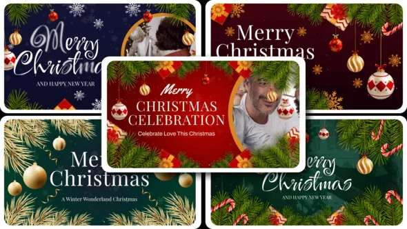 Videohive Intro Christmas Text Opener 60840821